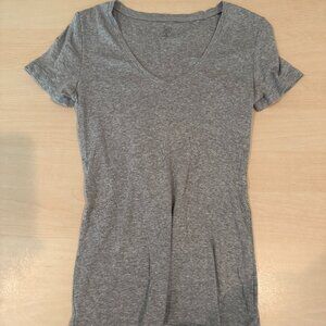 Gap Heather Grey Short Sleeve T-Shirt Top Size Small